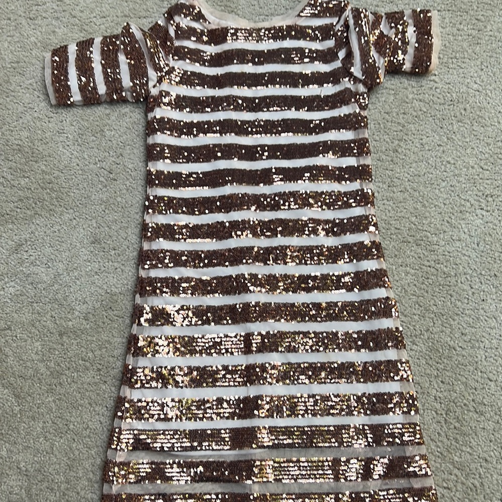 Doris’s girl, sequin dress 8yrs